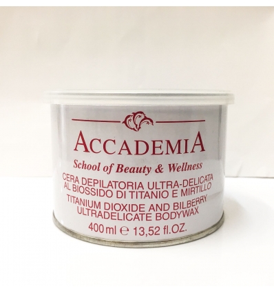 CERA DEPILATORIA ULTRA-DELICATA ACCADEMIA 400 ml