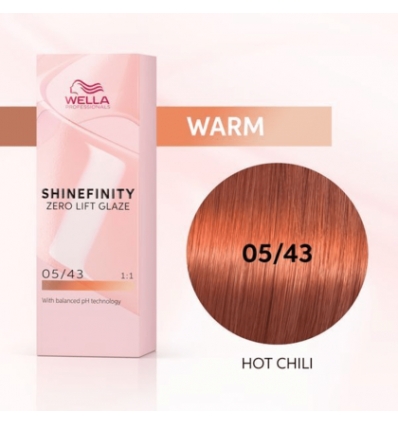 Wella Professional Shinefinity zero lift glaze 05/43 60ml