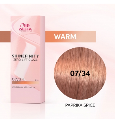 Wella Professional Shinefinity zero lift glaze 07/34 60ml