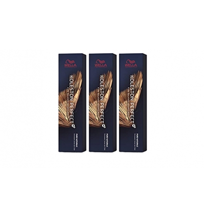 3x KOLESTON PERFECT ME+ 8/0 TINTURA WELLA 60 ML