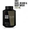 Sebman the multi tasker hair beard & body   250ml