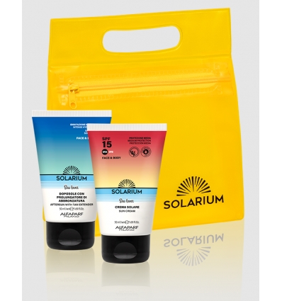 SOLARIUM SUN PROTECTION Spray Solare Protezione Invisibile Viso e Corpo SPF15 150ml